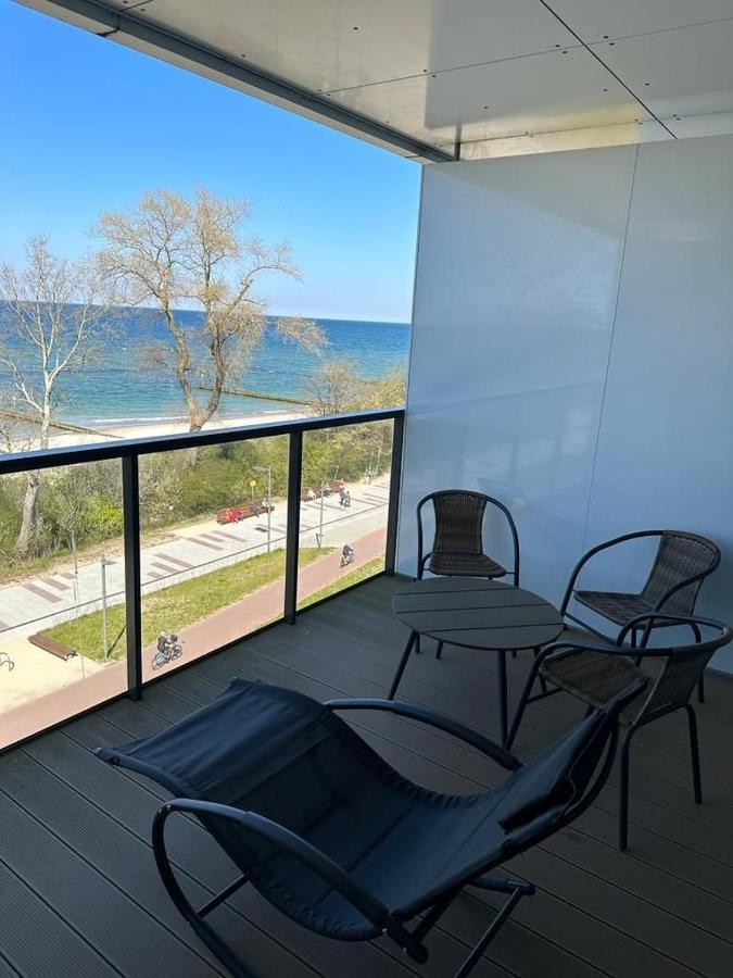 Apartament 409 Z Widokiem Na Morze - Seaside Kołobrzeg Exterior foto