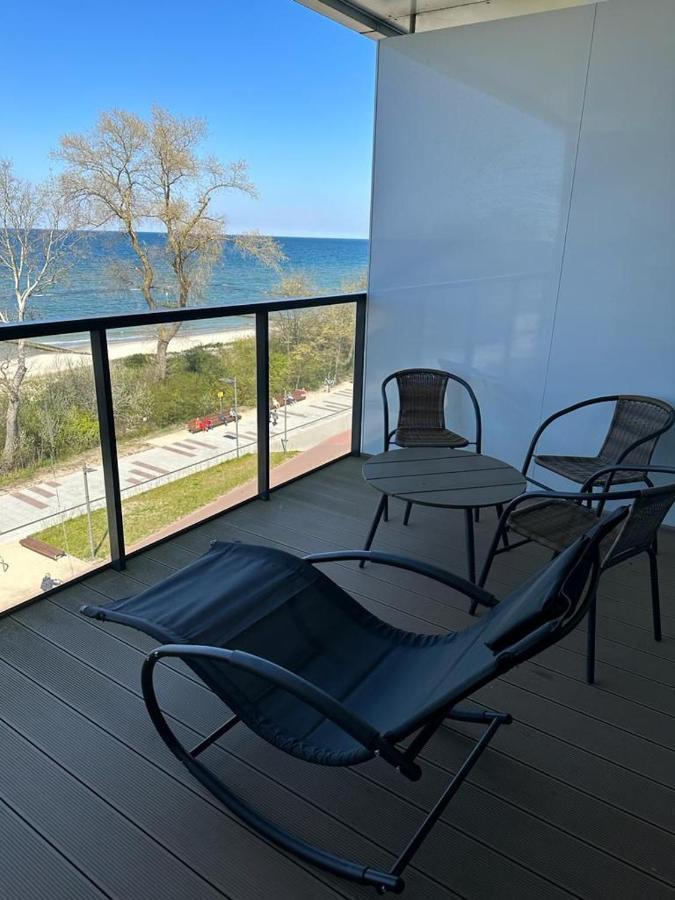 Apartament 409 Z Widokiem Na Morze - Seaside Kołobrzeg Exterior foto
